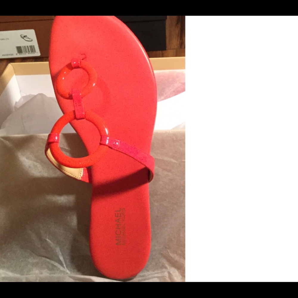 MK Coral Reef (color) sandals